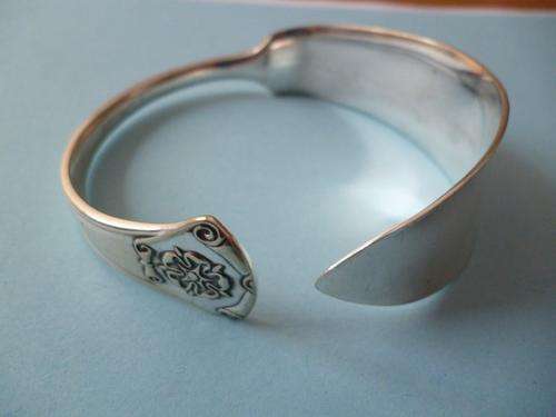 Awesome Knife Bangle or Bracelet. New condition. Silver Plated.